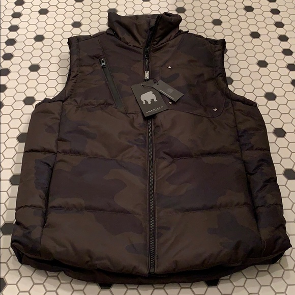 NWT AMERICAN STITCH CAMO Puffer Vest MEN’s SMALL - Picture 3 of 8
